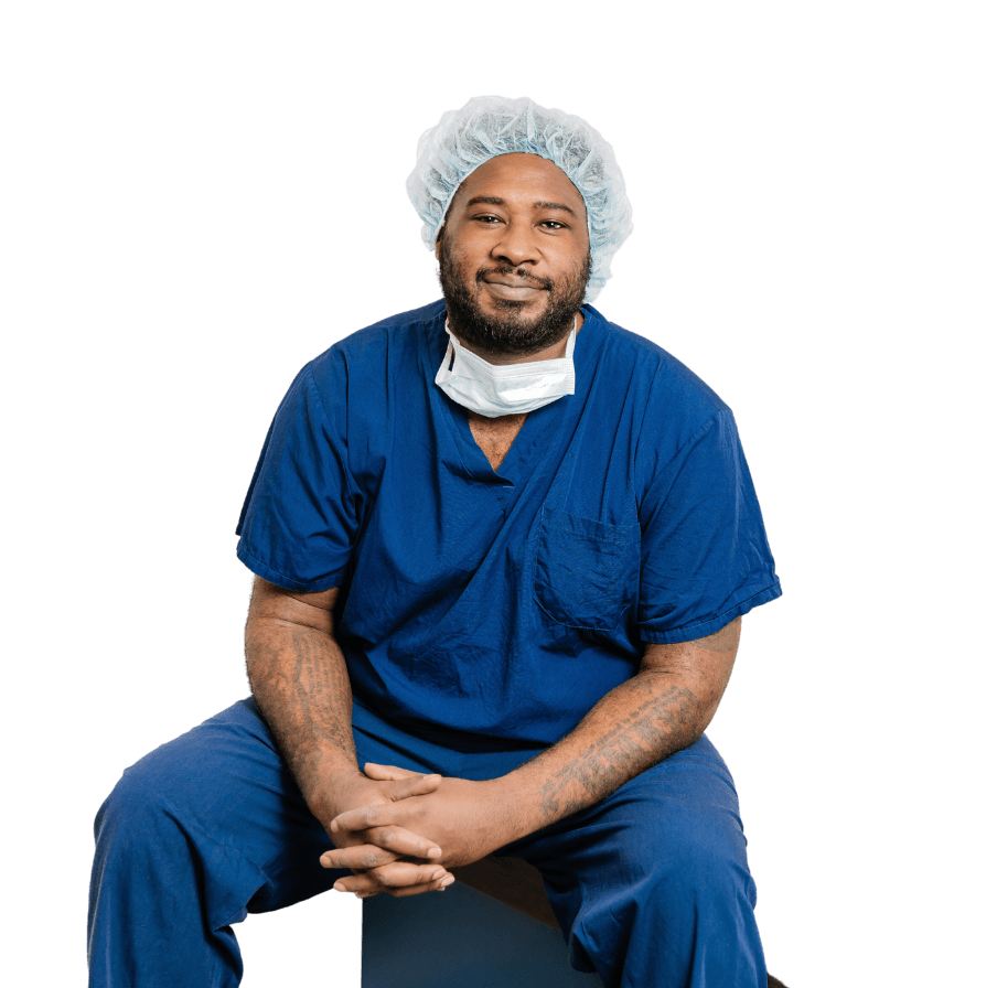 Healthcare staff, ready to join your team